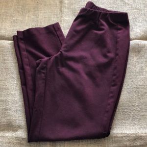 J Jill ponte slim leg pants medium